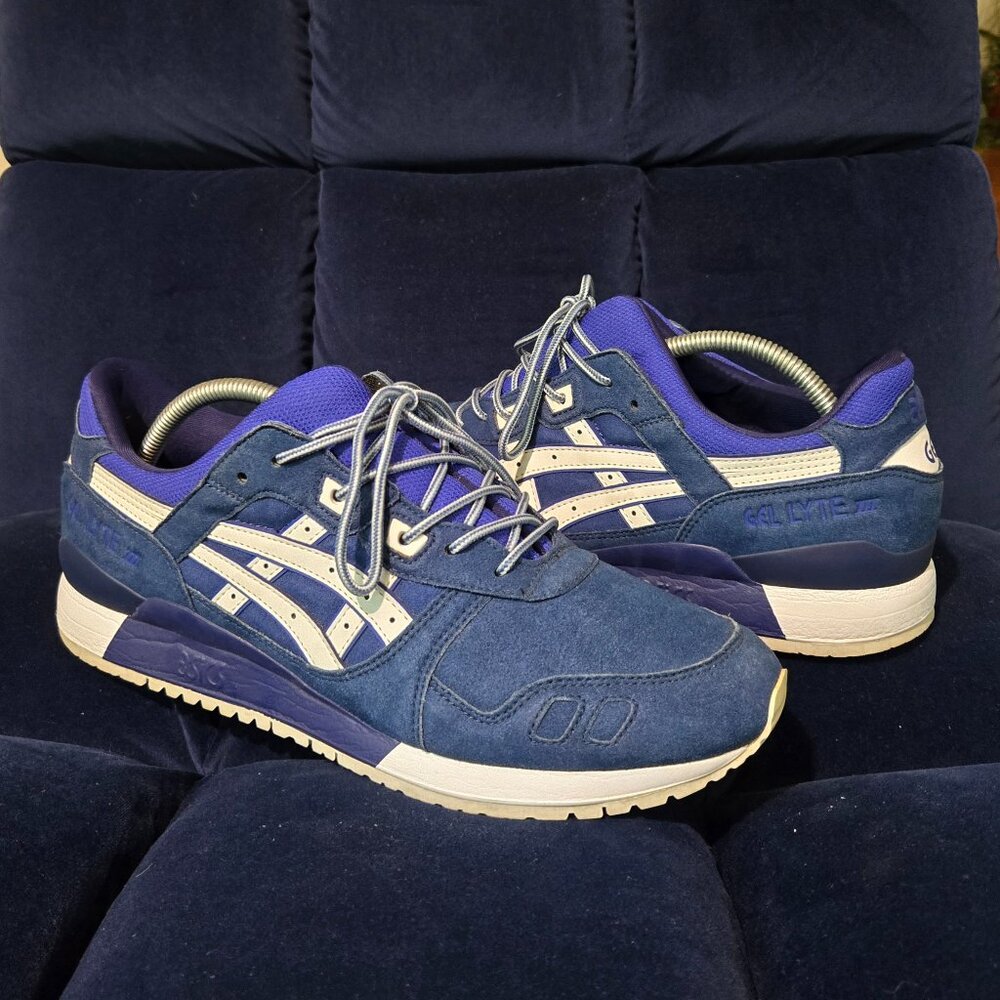 Asics Gel-Lyte III Blue / White Men's Size 11 US